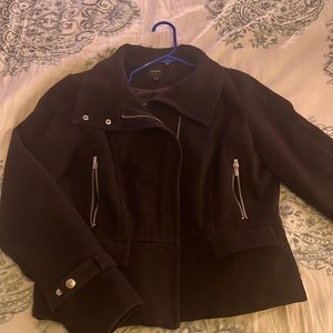 Pea coat Motorcycle style cut size L